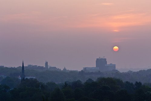 it's just the sun rising