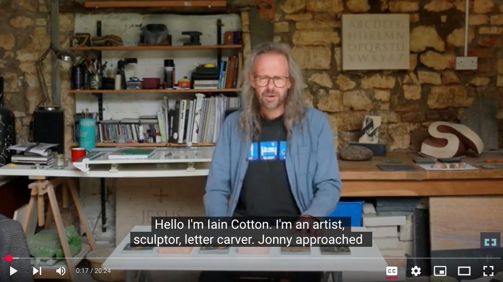 Read more about the article interviewing artist iain cotton about his pioneer graduation tiles