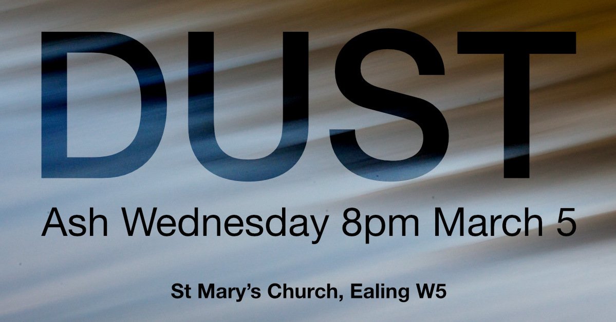 You are currently viewing dust – ash weds at st marys