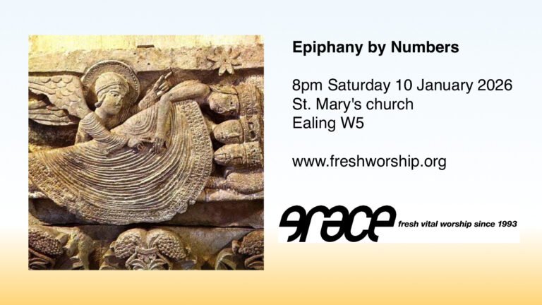 epiphany by numbers – grace this saturday