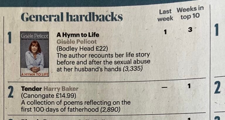 sunday times bestseller – go harry!